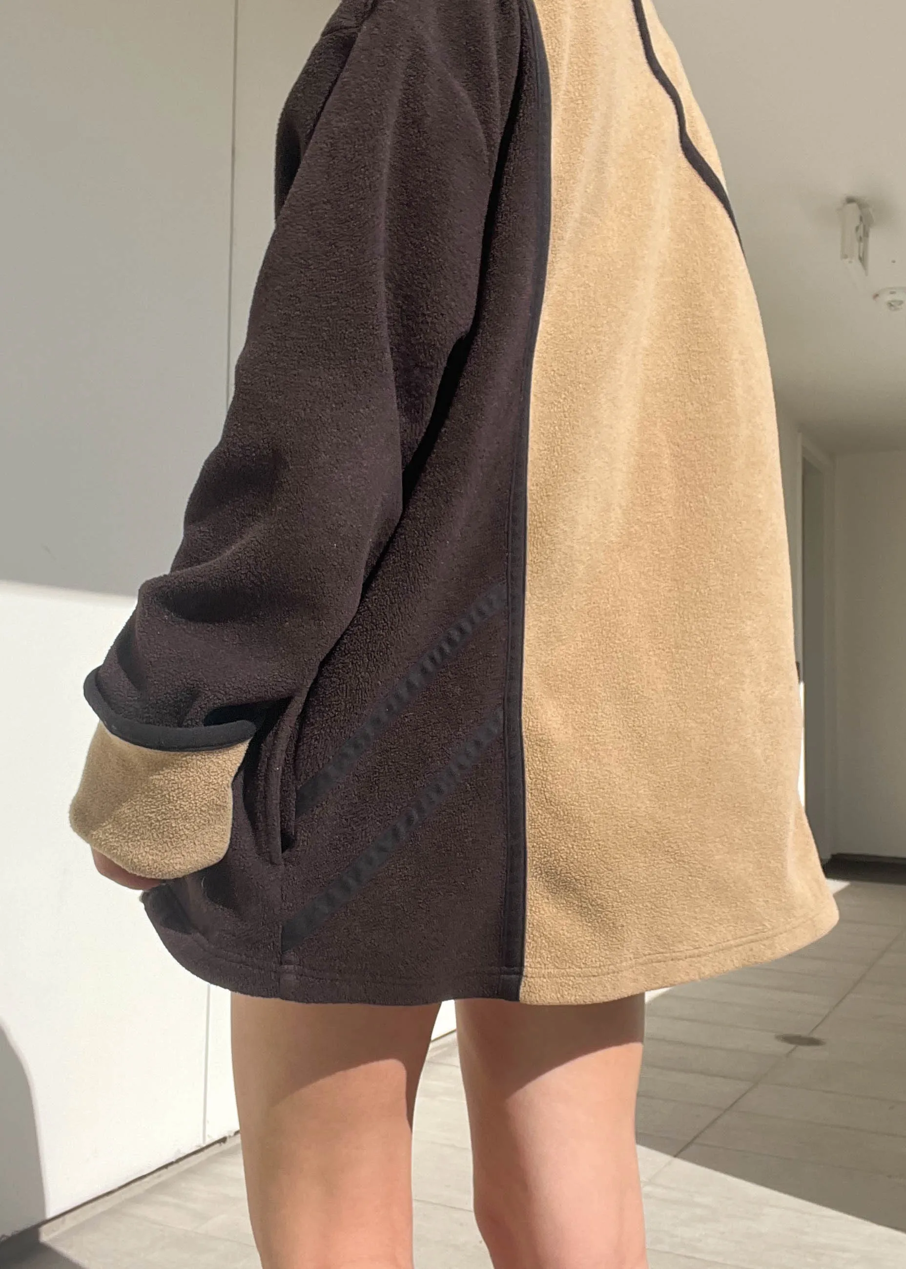 80's Color-Block Snap Fleece (XL)