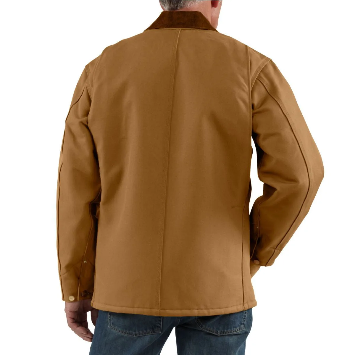 Carhartt Men's Carhartt Brown Duck Chore Coat