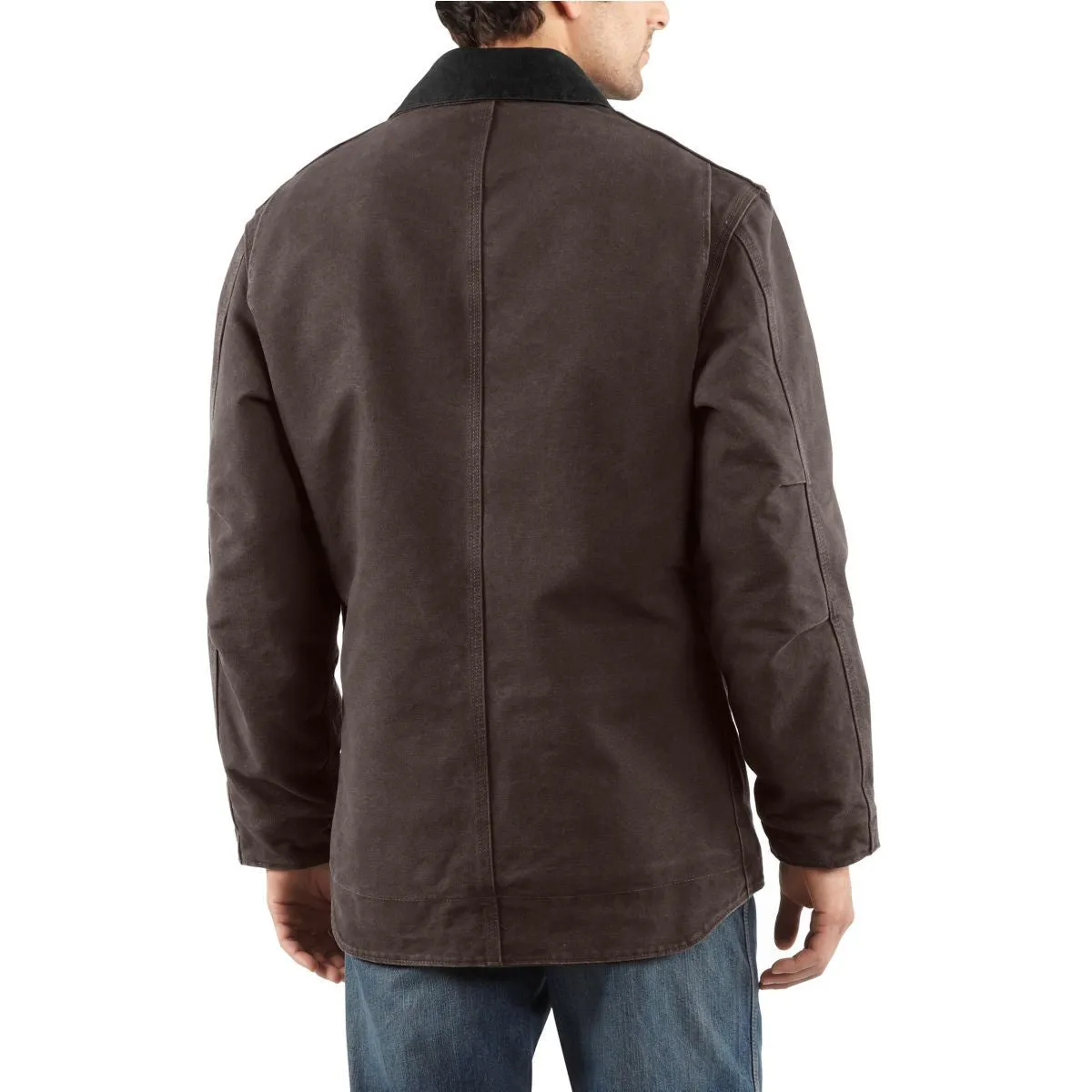 Carhartt Men's Dark Brown Ridge Coat
