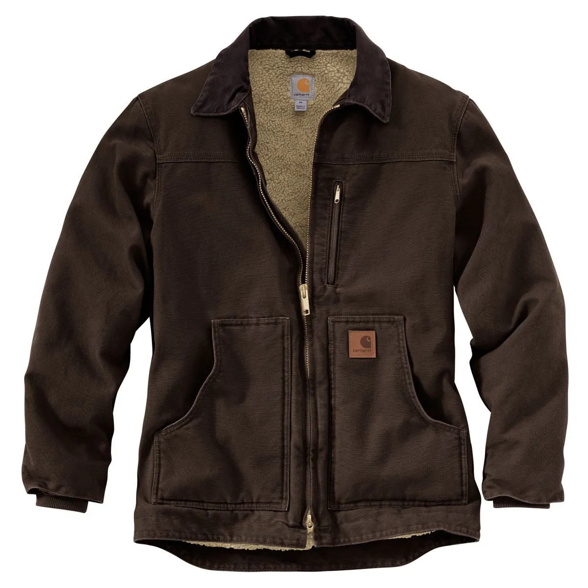 Carhartt Men's Dark Brown Ridge Coat