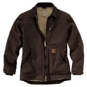 Carhartt Men's Dark Brown Ridge Coat