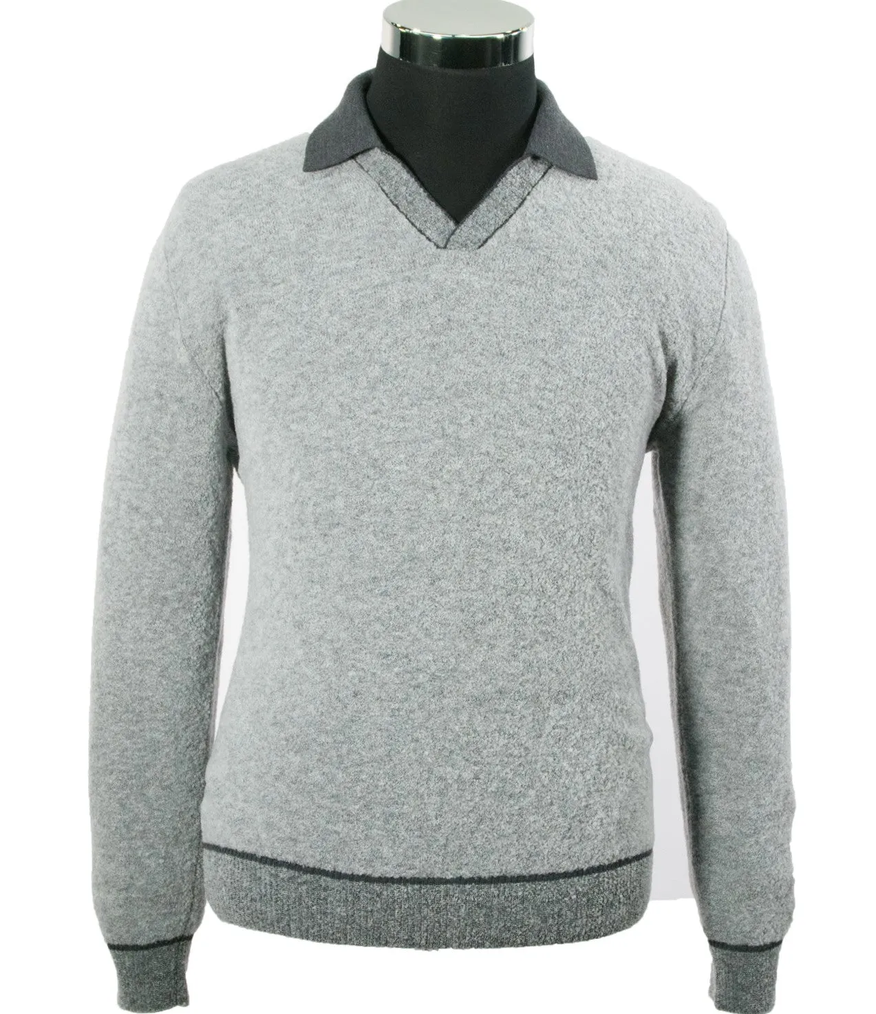 Cashmere Polo Sweater