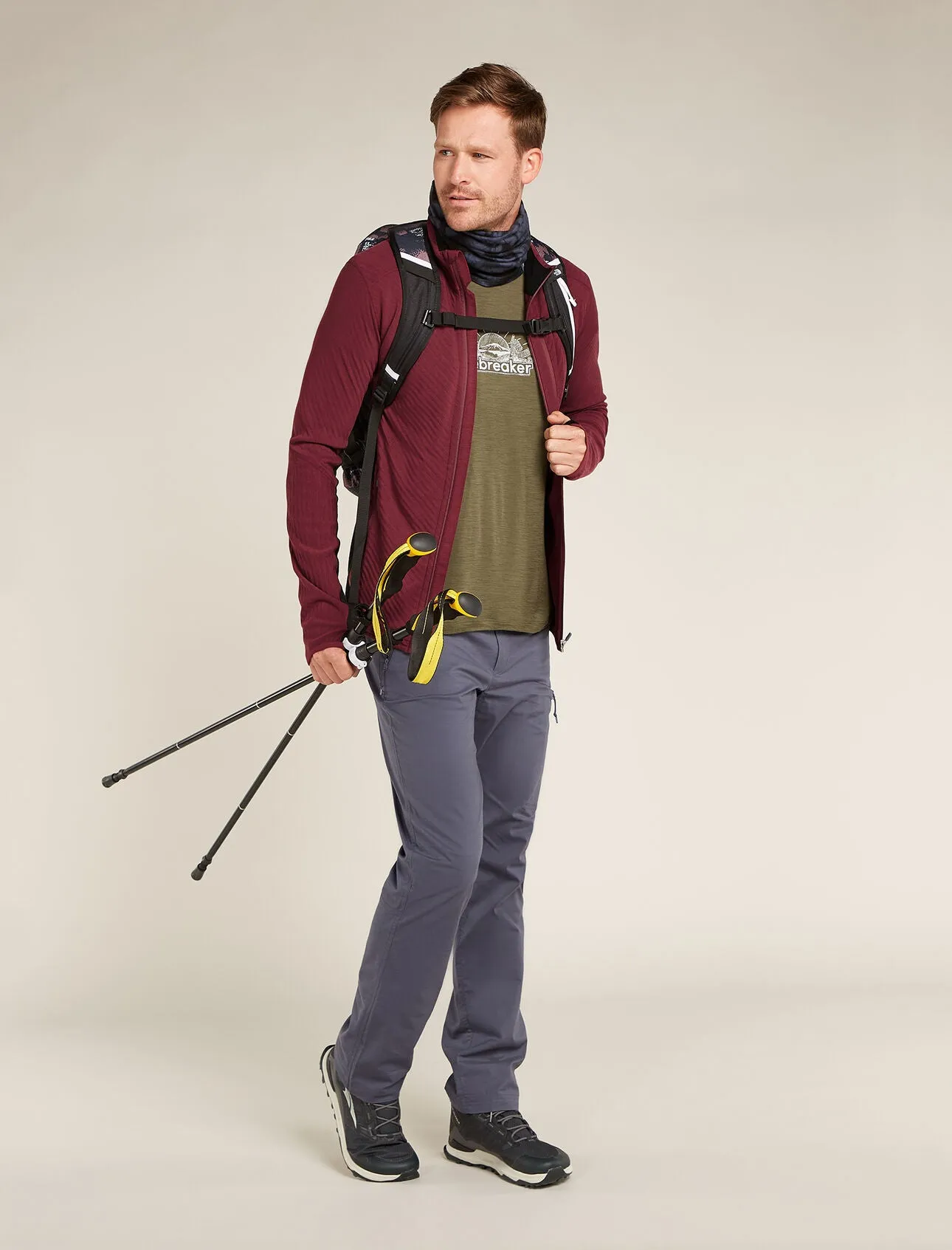 Descender Long Sleeve Zip Jacket (Men's)