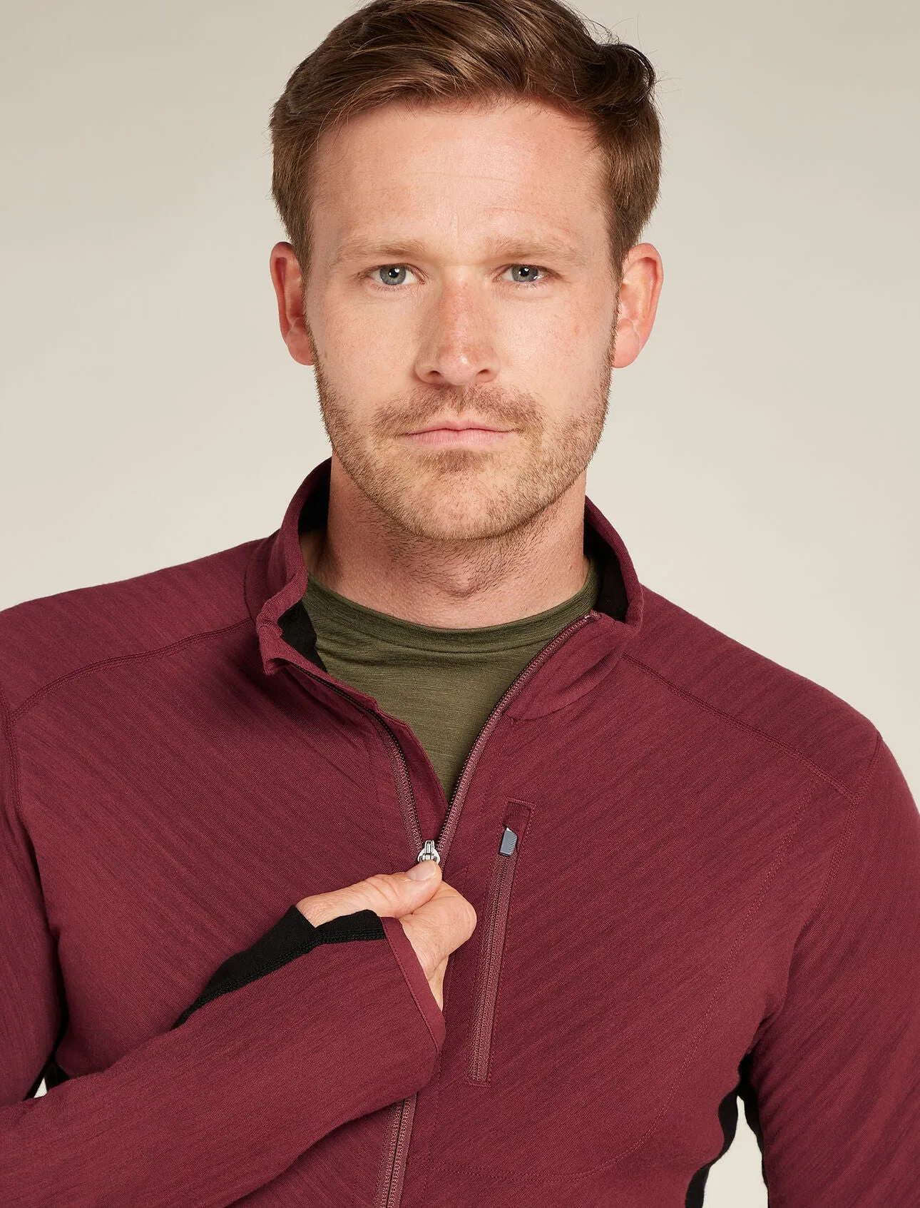 Descender Long Sleeve Zip Jacket (Men's)