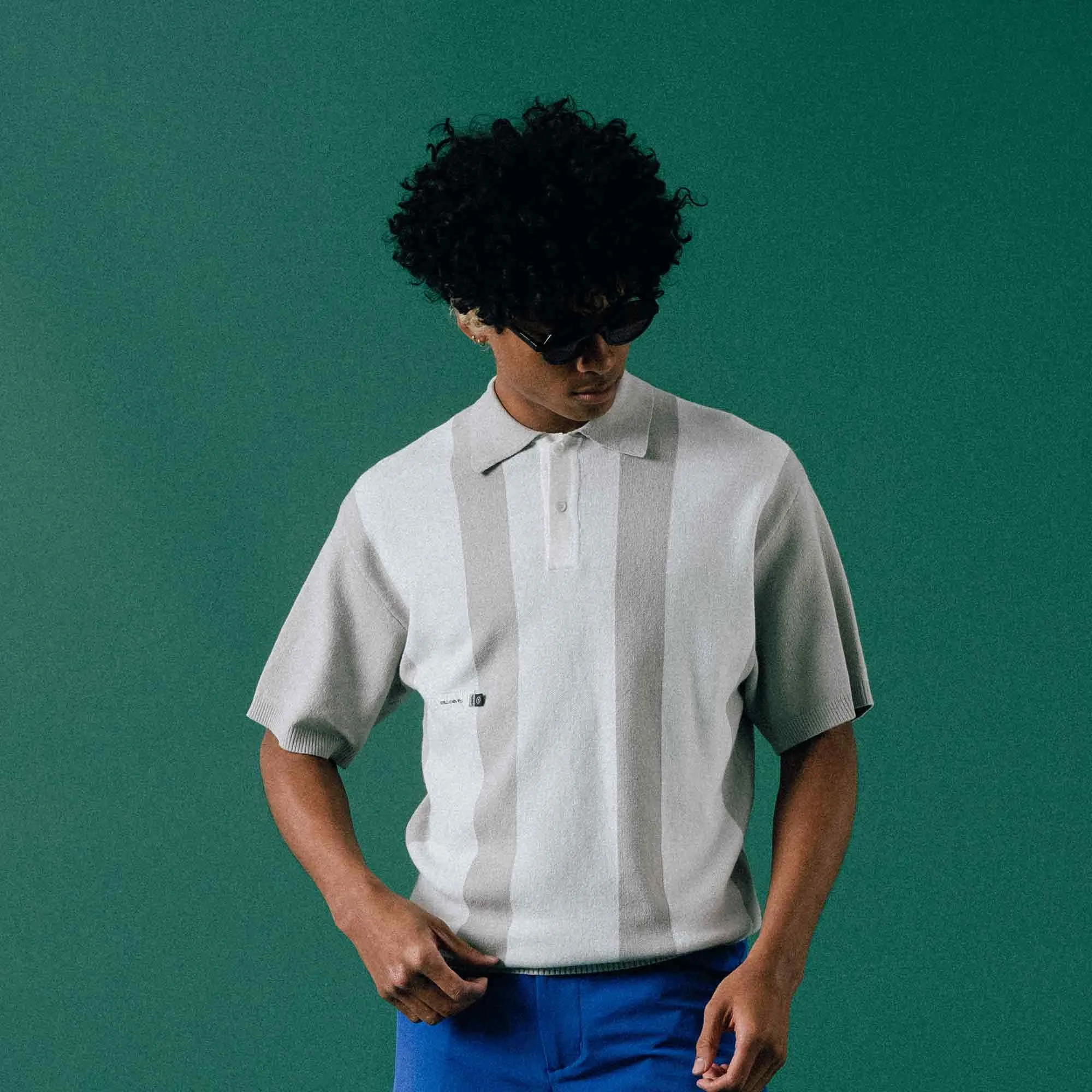 Griffin Sweater Polo Shirt