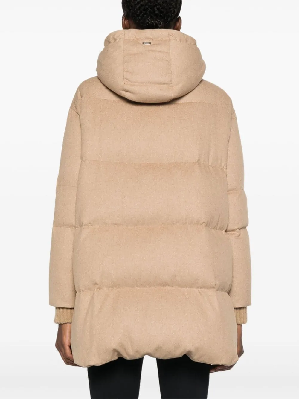 insulated hooded coat