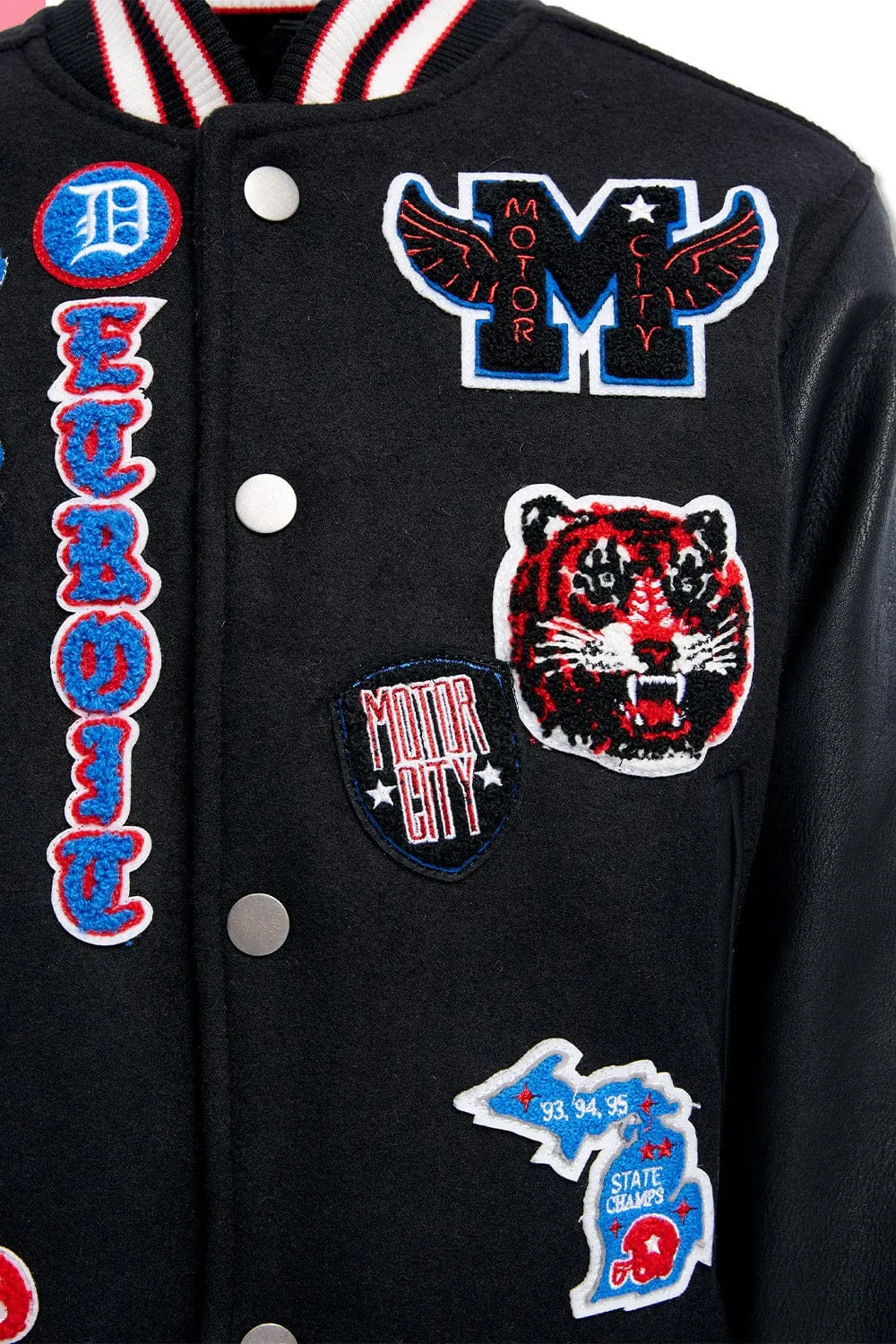 Kids Motown Varsity Jacket (Piston)