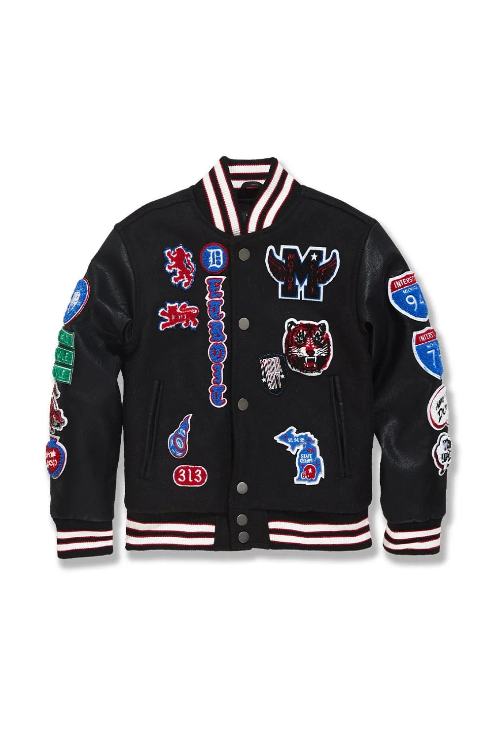 Kids Motown Varsity Jacket (Piston)