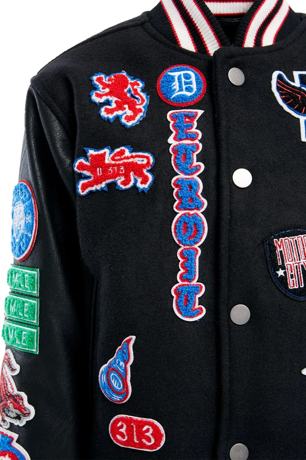 Kids Motown Varsity Jacket (Piston)