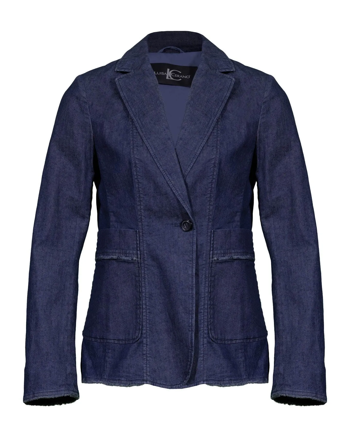 Luisa Cerano Denim Blazer