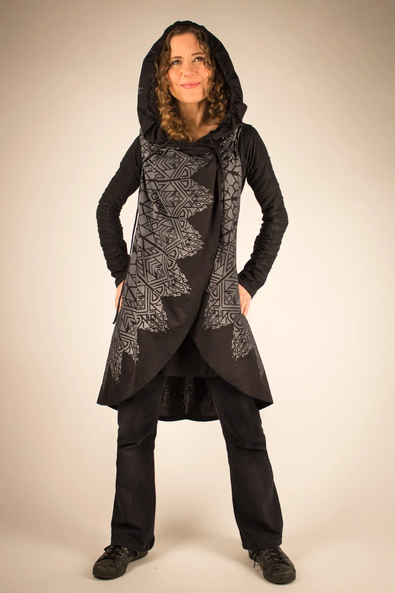 Mandala Kimono Coat