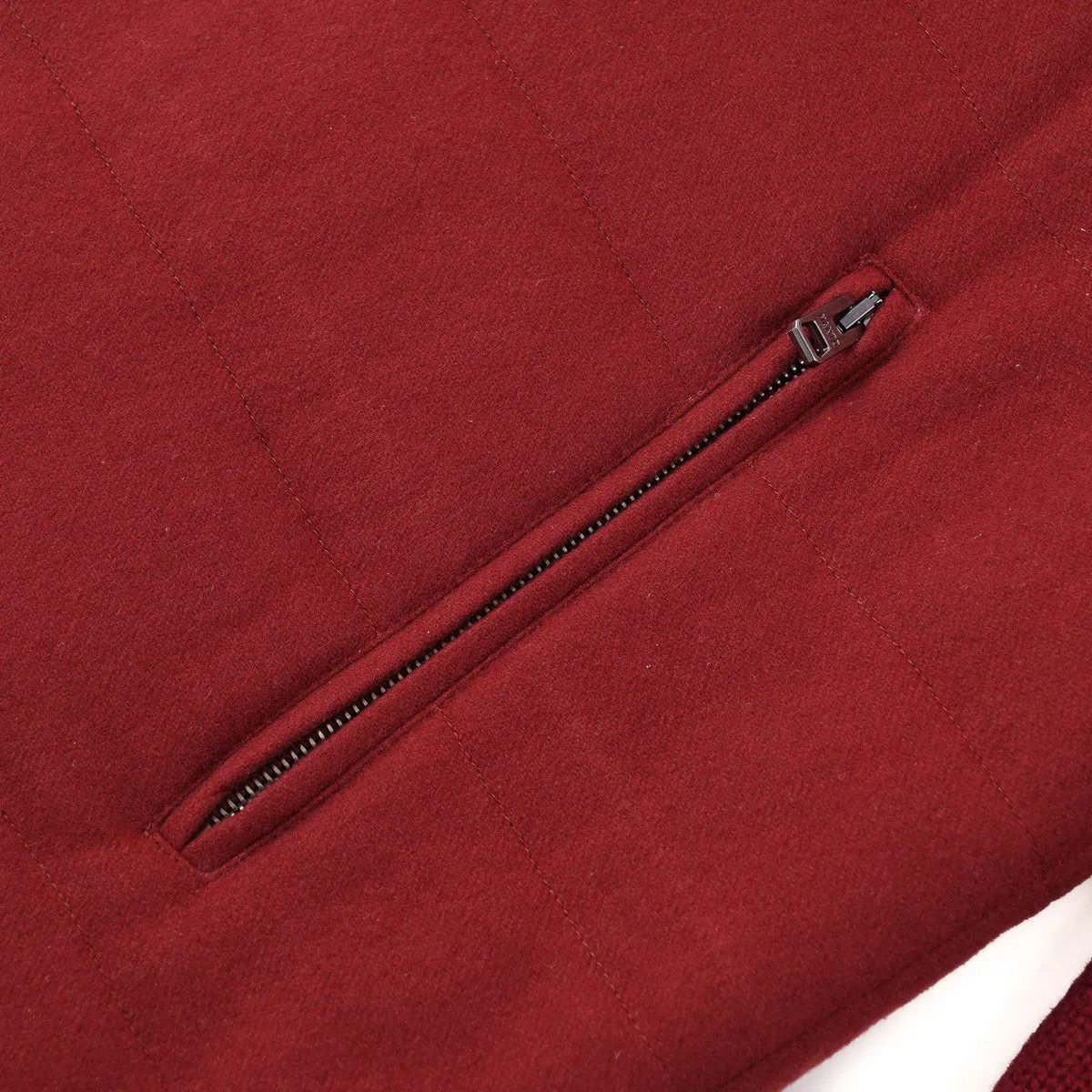Manto Quilted Flannel and Knit Cashmere Jacket