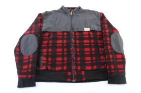 Polo by Ralph Lauren Polo Sportsman Checkered Fleece Zip Up Jacket
