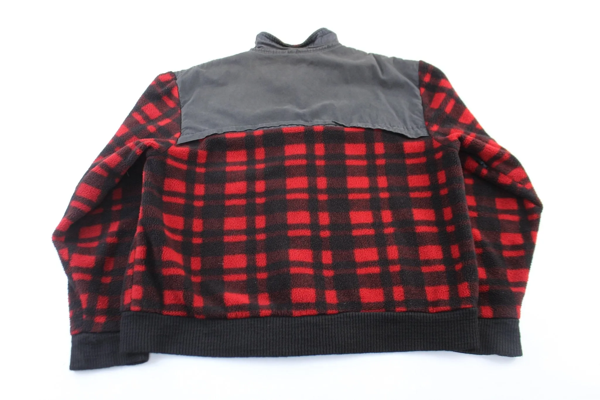 Polo by Ralph Lauren Polo Sportsman Checkered Fleece Zip Up Jacket