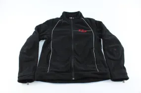 Women's Harley Davidson Embroidered Fleece Biker Jacket