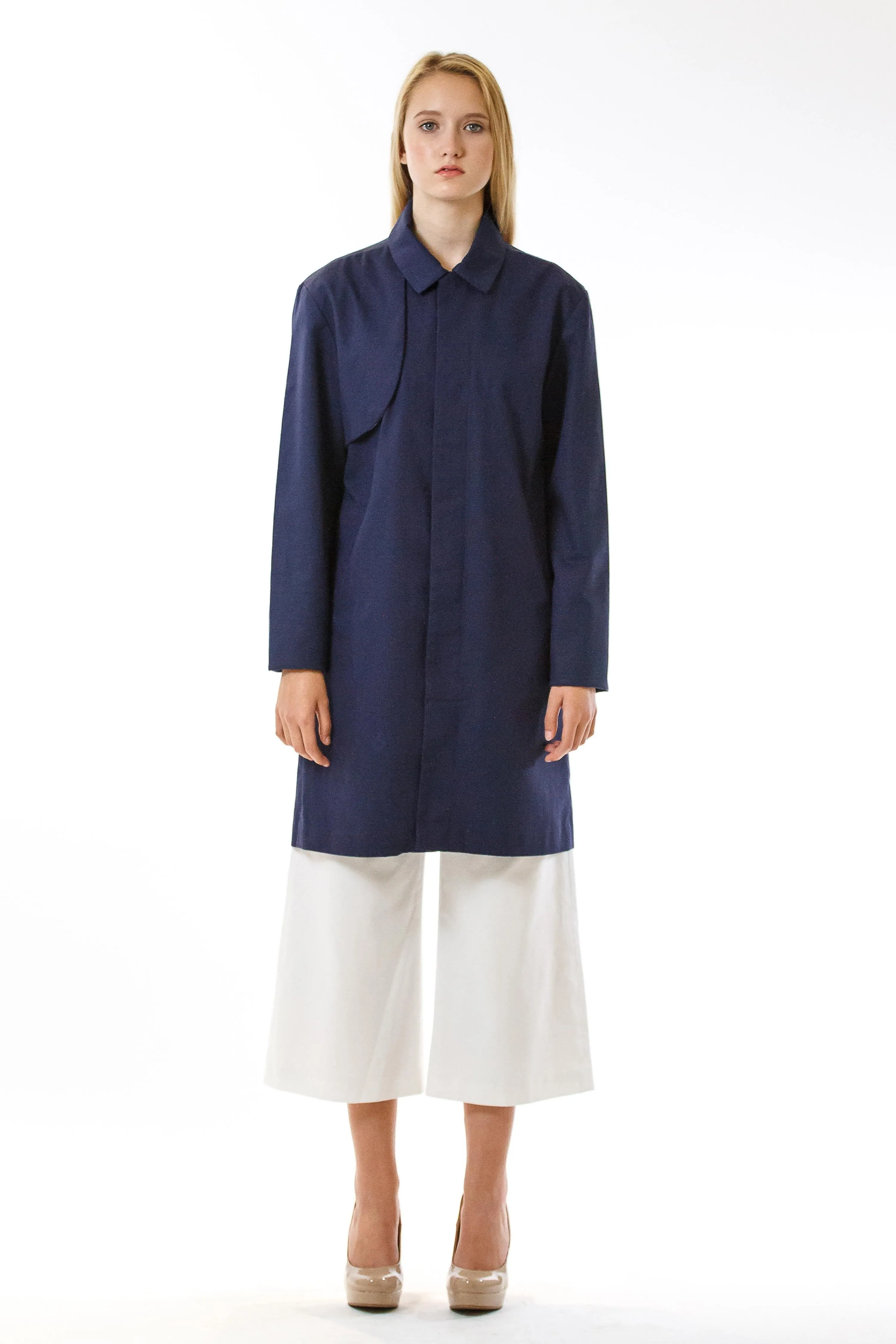 Womens Long Mackintosh Jacket
