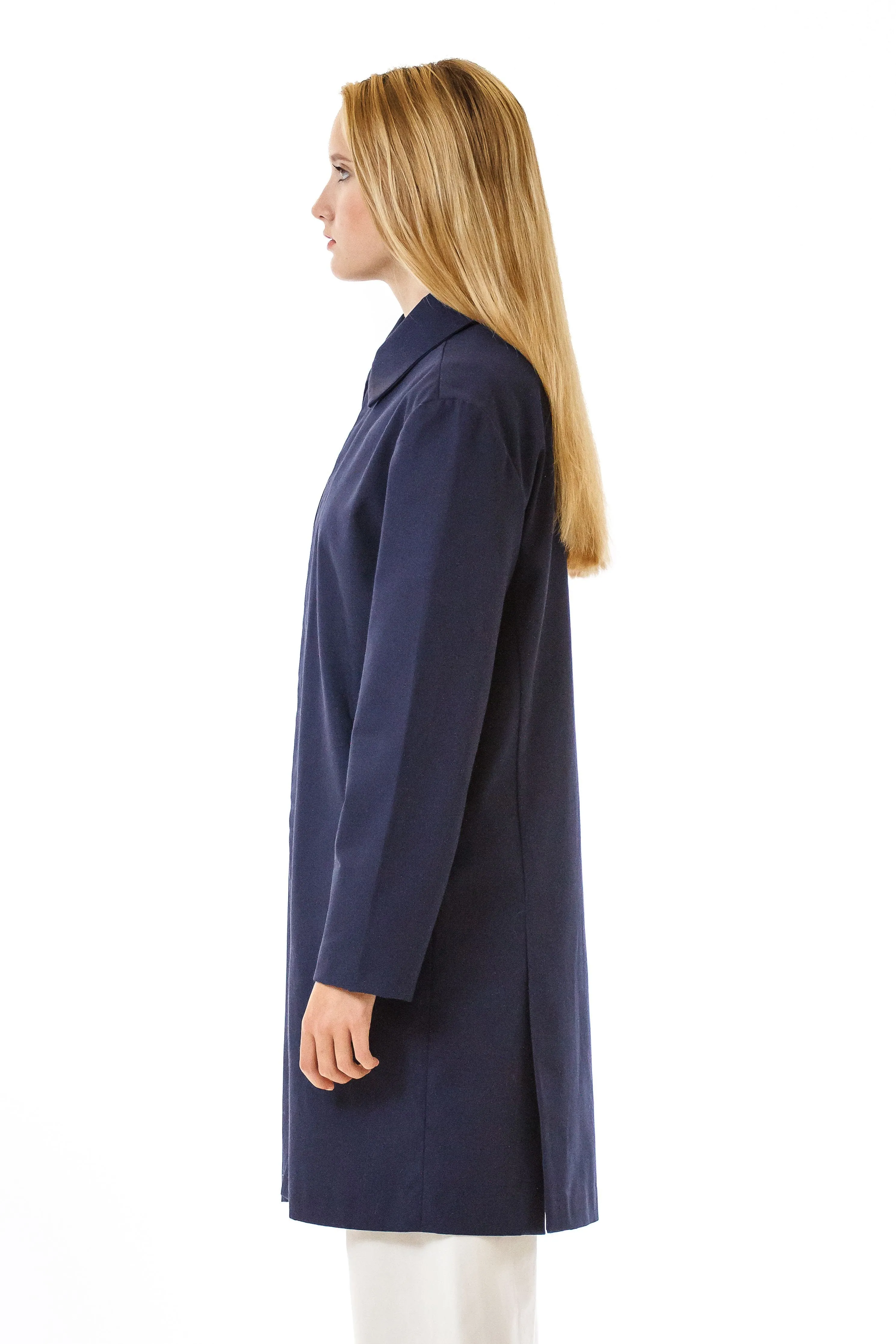 Womens Long Mackintosh Jacket