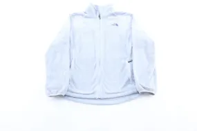 Women's The North Face Embroidered Blue Fleece Jacket