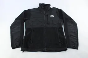 Women's The North Face Embroidered Logo Black Fleece Jacket